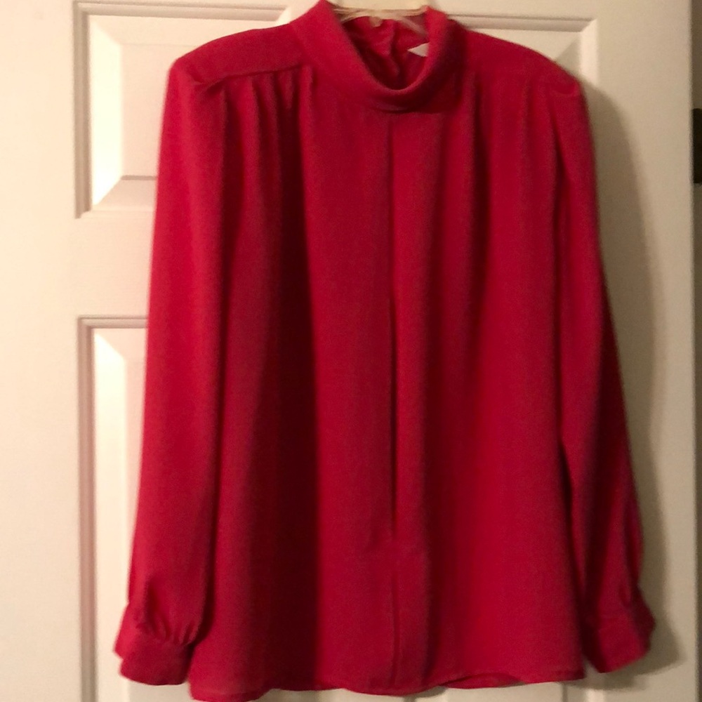 Susan Hutton Hot Pink Blouse